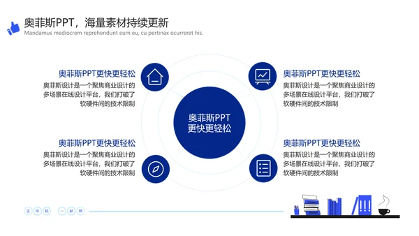 简约插画风社团活动训练营介绍