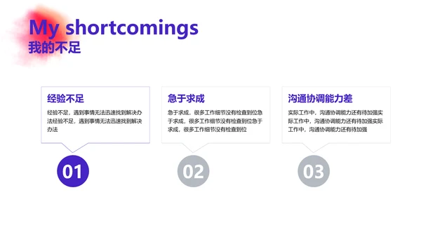 渐变风粉紫品牌推广总结及未来规划