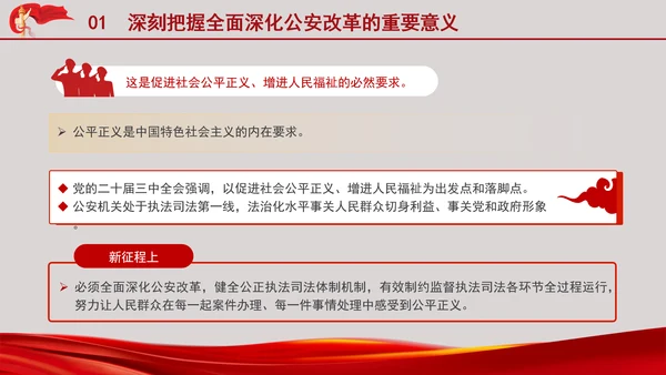 公安警察系统学习二十大全面深化公安改革更好支撑和服务中国式现代化专题PPT