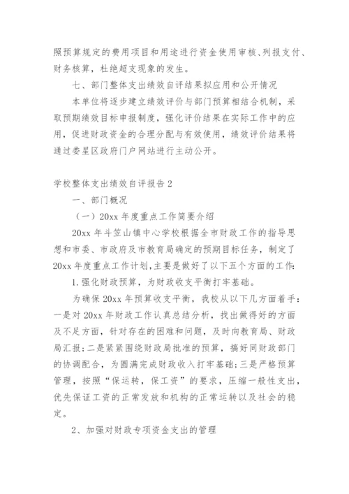 学校整体支出绩效自评报告_1.docx