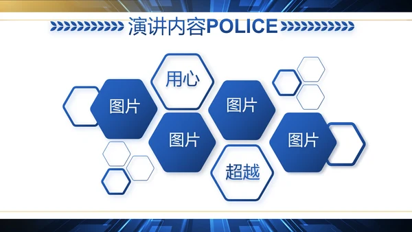科技强警公安警察工作总结动态PPT