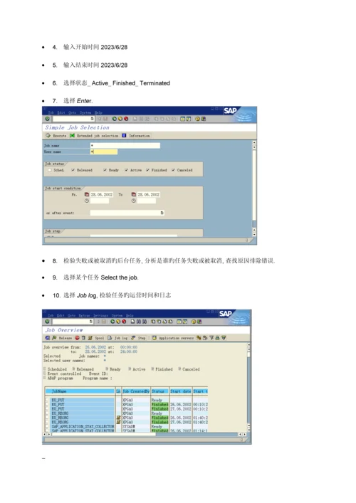 SAPBASIS日常维护手册.docx
