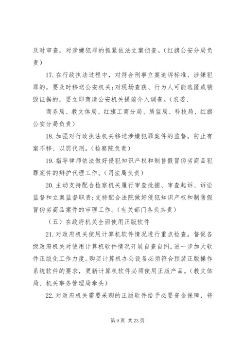 马山工商所开展打击侵犯知识产权和制售假冒伪劣酒类专项整治工作实施方案[小编推荐].docx