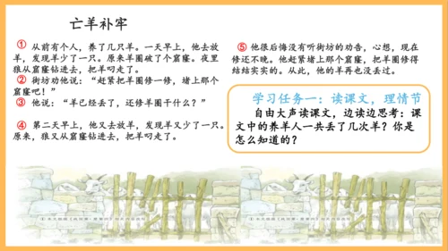12 寓言二则《亡羊补牢》课件