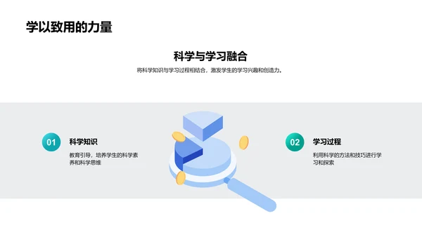 自然科学实用导论PPT模板