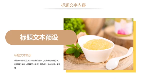 燕窝养生健康天然燕窝补品PPT模板