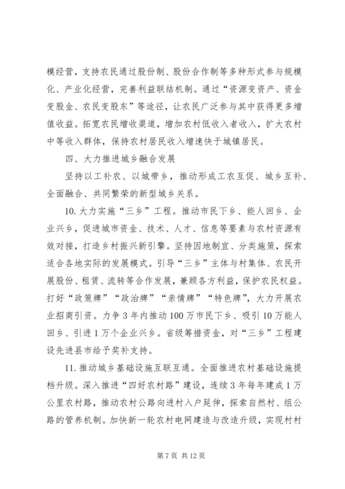 关于加快推进乡村振兴的调研与思考 (4).docx