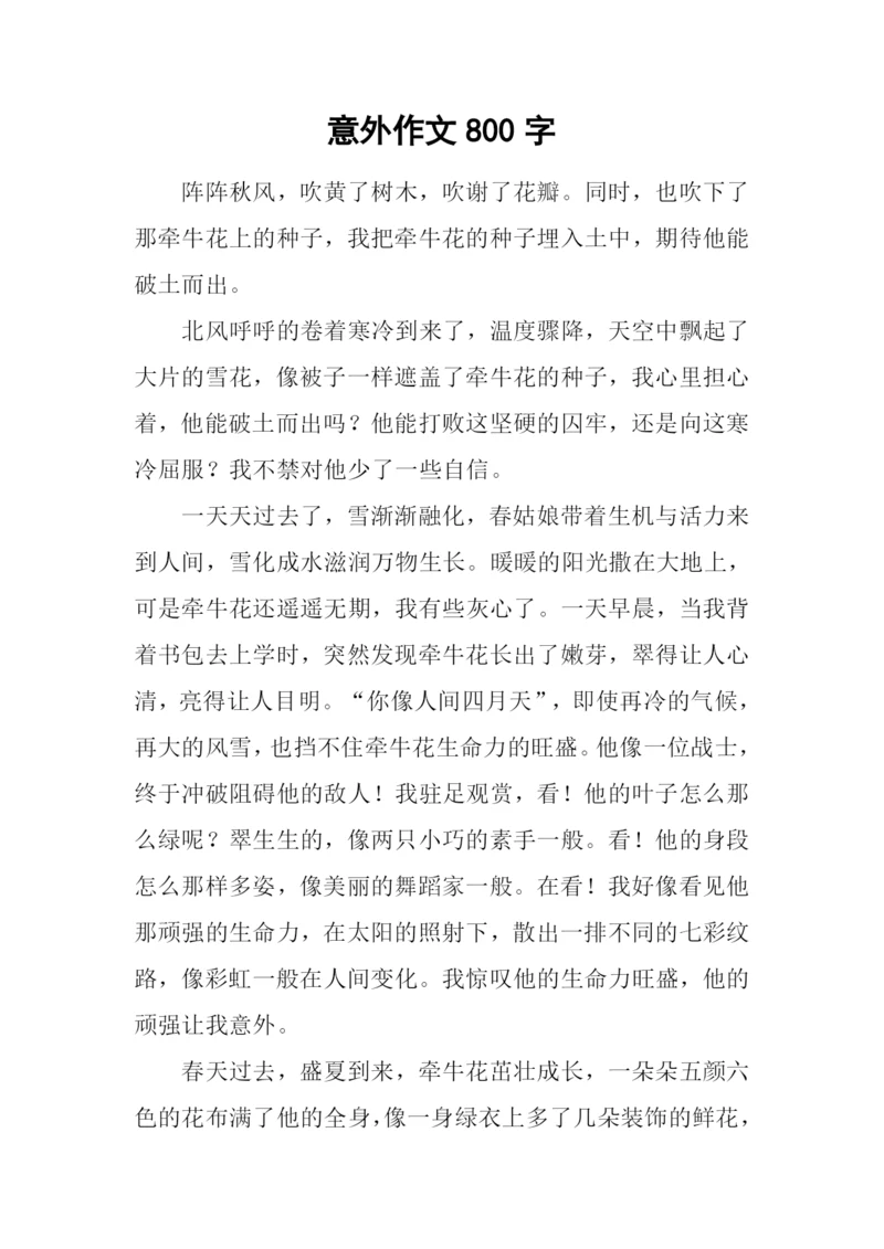 意外作文800字-40.docx