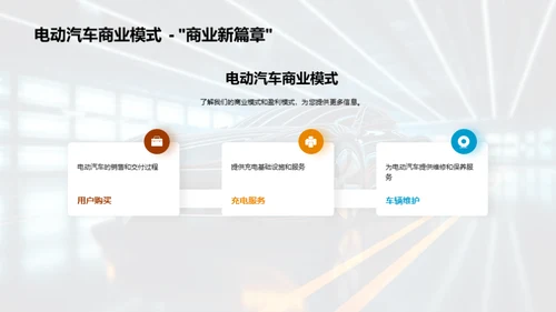 绿色驾驶：电动汽车的商业蓝图