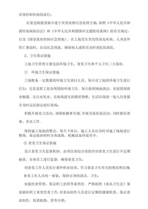 建筑工程施工职业健康管理制度及措施.docx