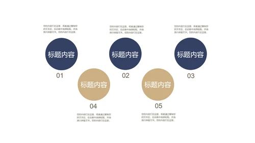 蓝色扁平风财务会计数据述职报告PPT模板
