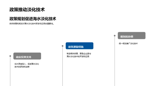 淡化海水，塑造未来