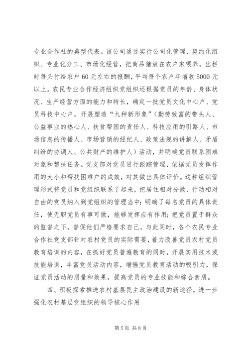 新形势下农村党建探索.docx