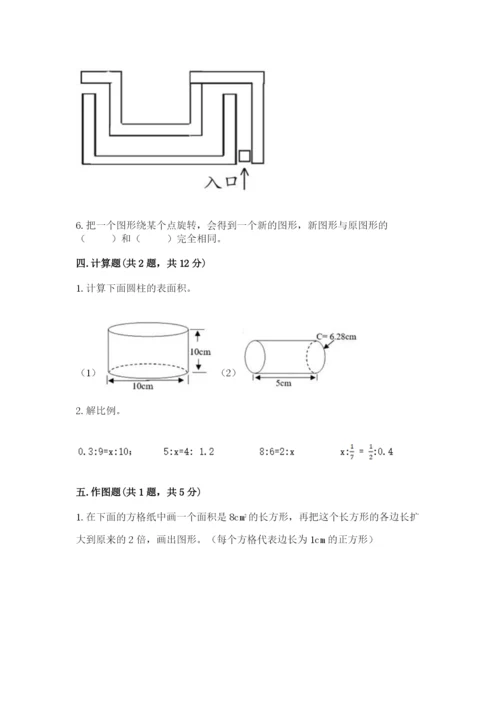 北师大版数学六年级下册期末测试卷【综合卷】.docx