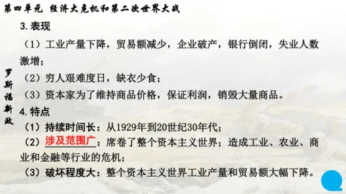 第四单元复习 经济大危机和第二次世界大战 课件