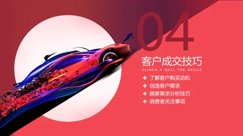 4S店汽车销售实用技巧培训PPT课件