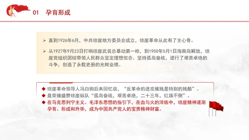 红色精神学习弘扬琼崖精神ppt课件