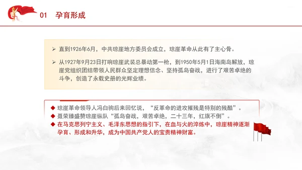 红色精神学习弘扬琼崖精神ppt课件