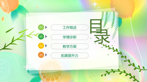你好夏天夏日风情旅游美食清凉夏日饮品ppt