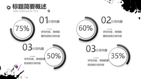 黑色酷炫个性工作总结汇报动态PPT