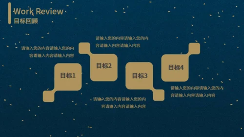 大气烫金工作通用PPT模板