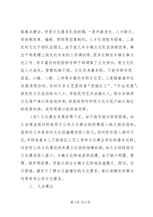 基层公共文化建设情况的调研报告 (5).docx