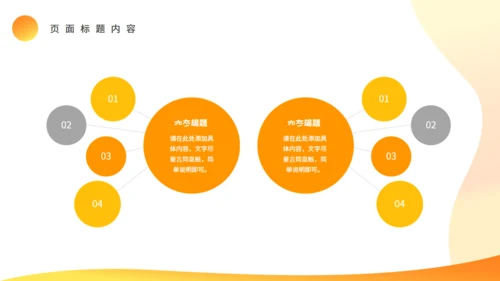 黄色创意2.5D竞品分析报告通用PPT模板