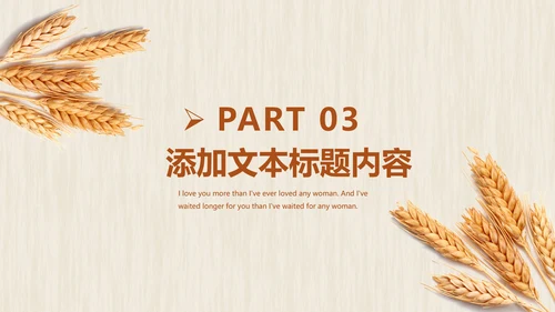 农业五谷杂粮农产品介绍食品健康营养讲座PPT