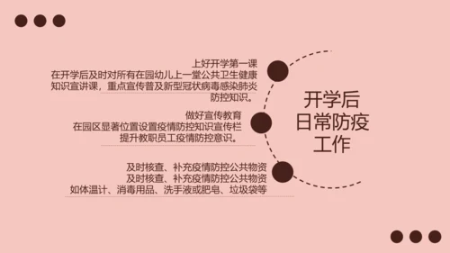 疫情防控返校防疫主题班会PPT