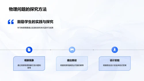 物理学基础讲解PPT模板