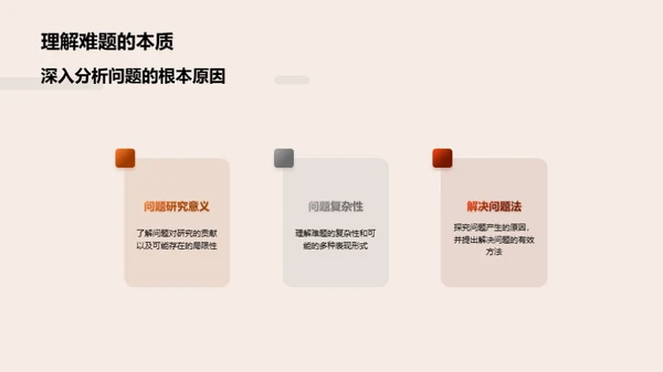 答辩难题攻略