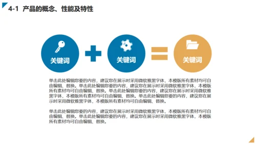 免费创业商业计划书通用PPT模板