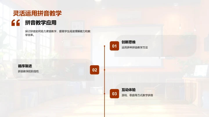 拼音教学实用攻略PPT模板