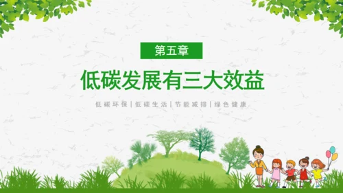 碳达峰碳中和绿色环保科普通用PPT模板