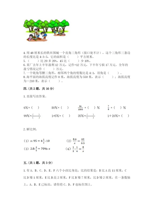 苏教版数学小升初模拟试卷附完整答案（夺冠系列）.docx