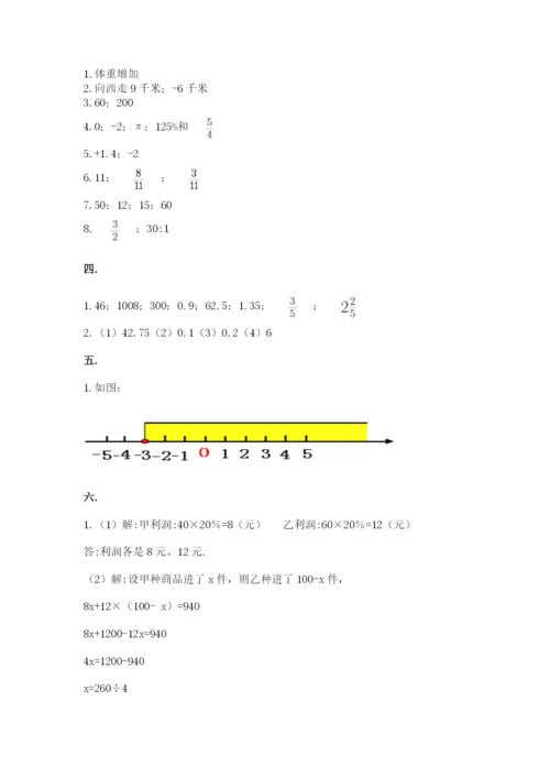 辽宁省【小升初】2023年小升初数学试卷（培优）.docx