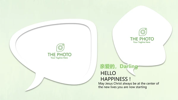 绿色校园风格致青春毕业纪念册动态PPT模板