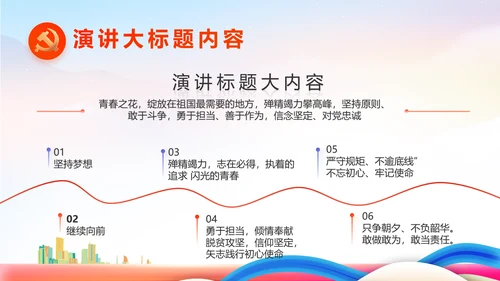 青春永向党逐梦新时代共青团PPT