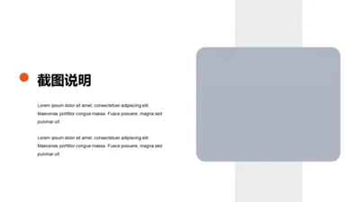 扁平PPT截图说明