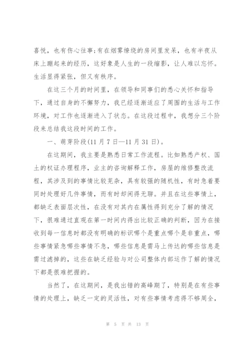 项目经理试用期总结优秀范文.docx