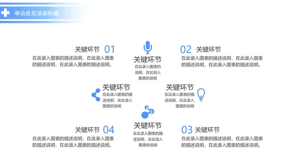 精美蓝色医疗科技医学ppt动态模板