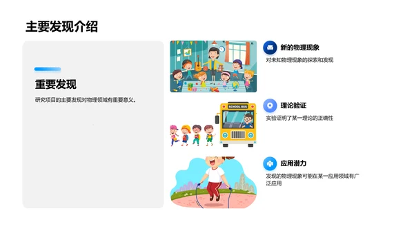 物理毕业答辩报告PPT模板