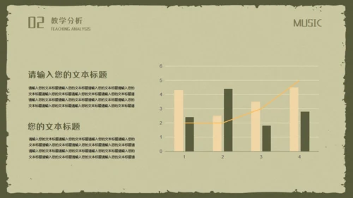 复古风音乐歌唱教学麦霸通用PPT模板