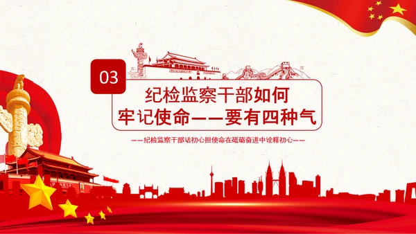 纪委监委不忘初心牢记使命主题教育PPT