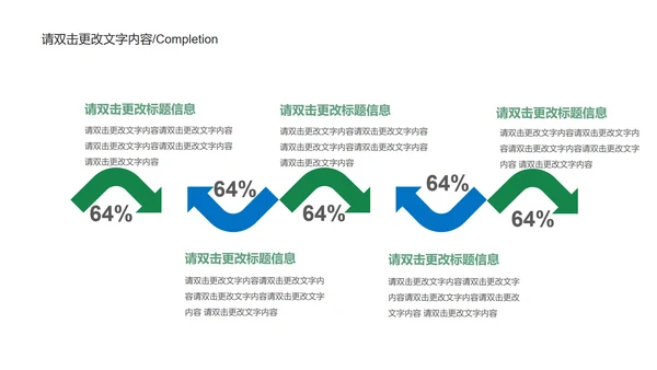 绿色简约风企业宣传汇报PPT模板