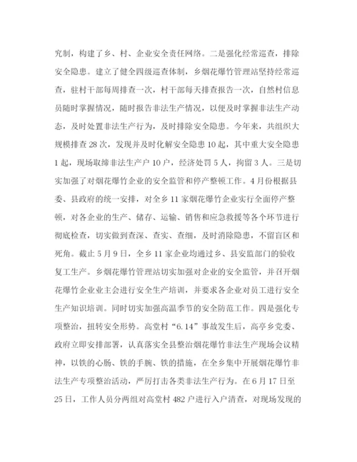 精编之乡政府年工作总结范文.docx