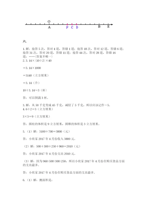 辽宁省【小升初】小升初数学试卷含答案【模拟题】.docx