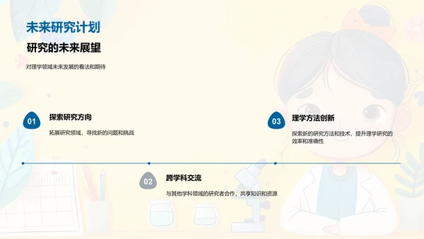 理学研究成果阐释PPT模板