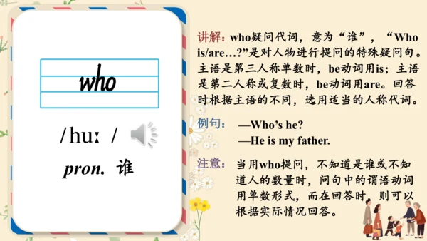 Module  2   My family词汇课件(共56张PPT)+内嵌音频