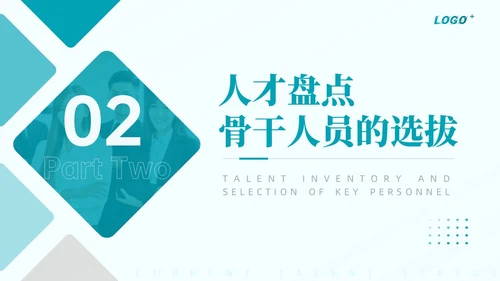 绿色商务动态企业全面人才培养计划通用PPT模版